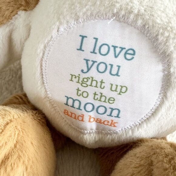 Guess How Much I Love You To The Moon And Back Bunny Rabbit Stuffed Plush 11” - Picture 2 of 5
